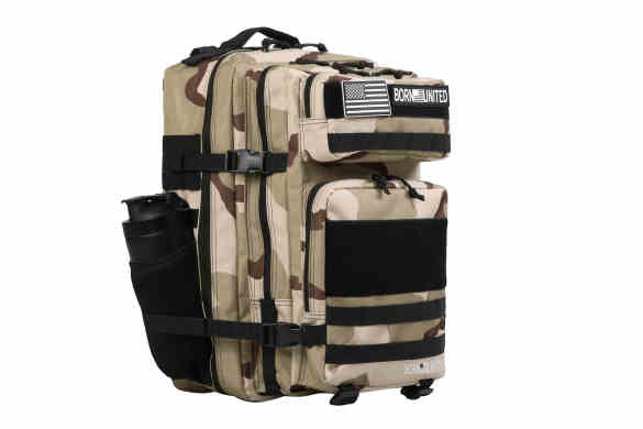 born united - oif camo premium tactical backpack