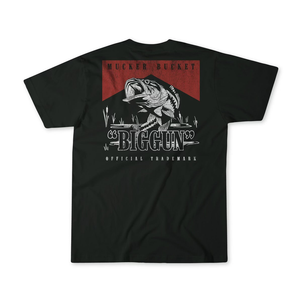 mucker bucket - biggun' tee black back