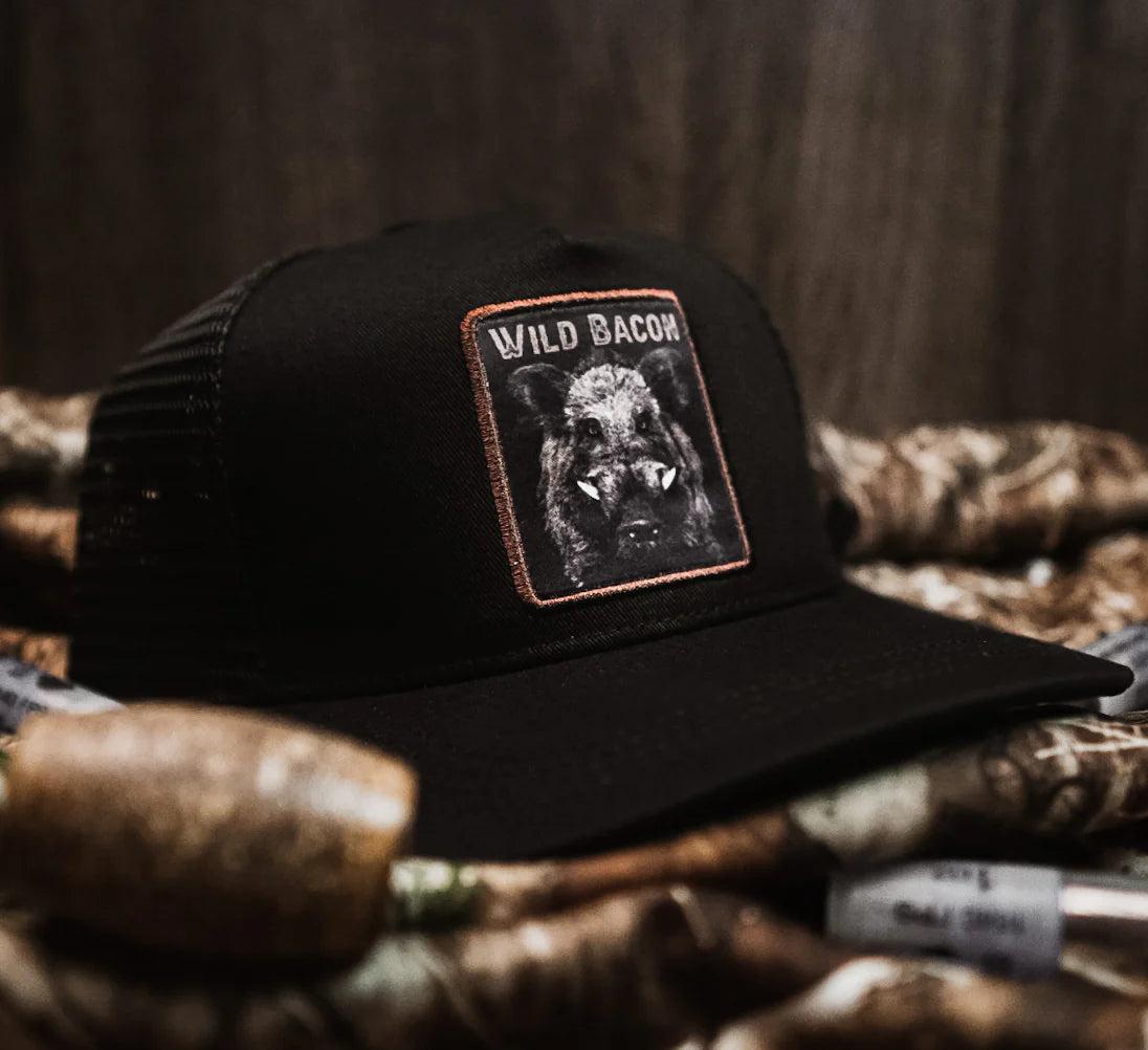 mucker bucket - wild bacon og hog trucker hat