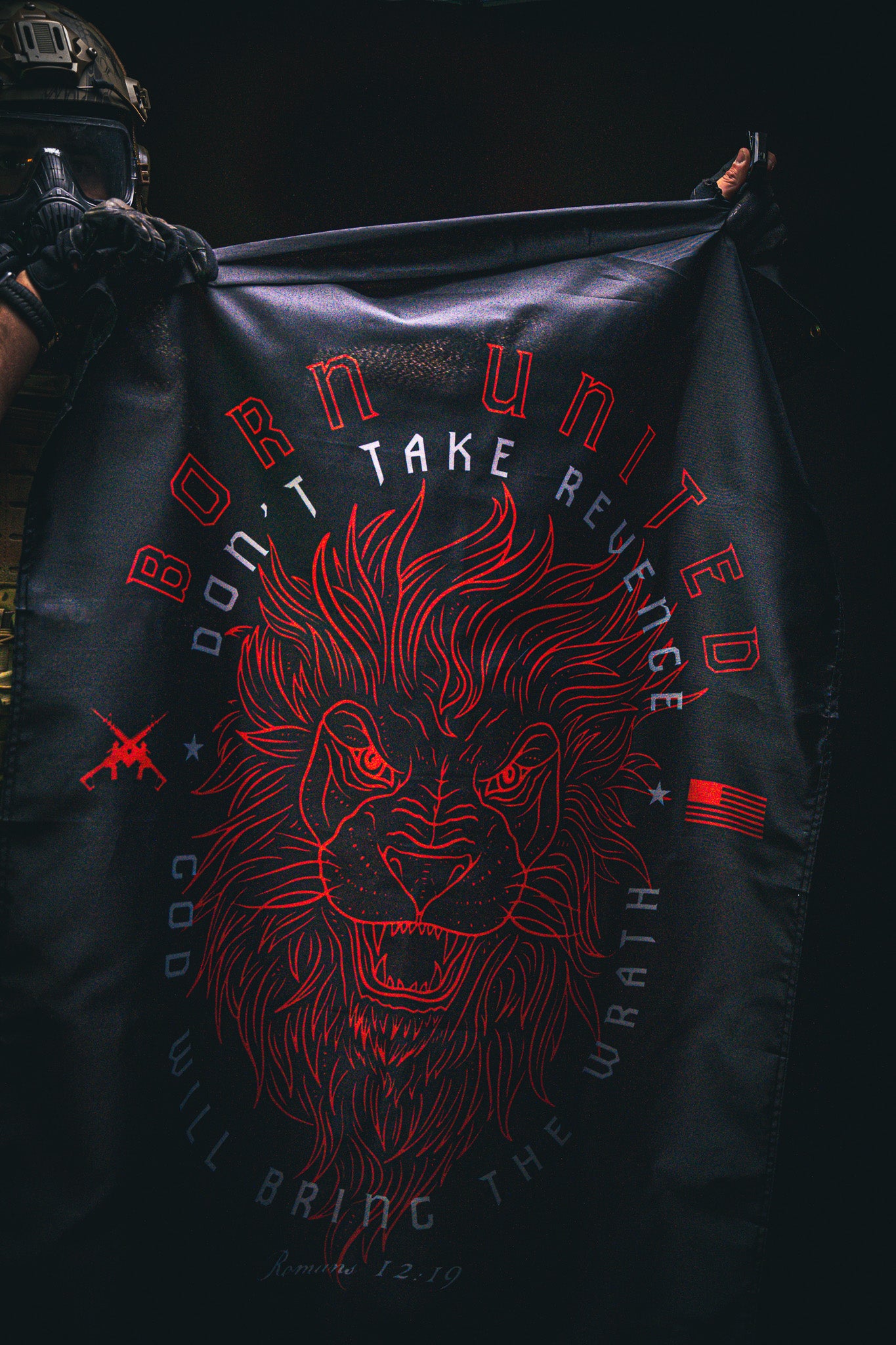 born united - revenge flag