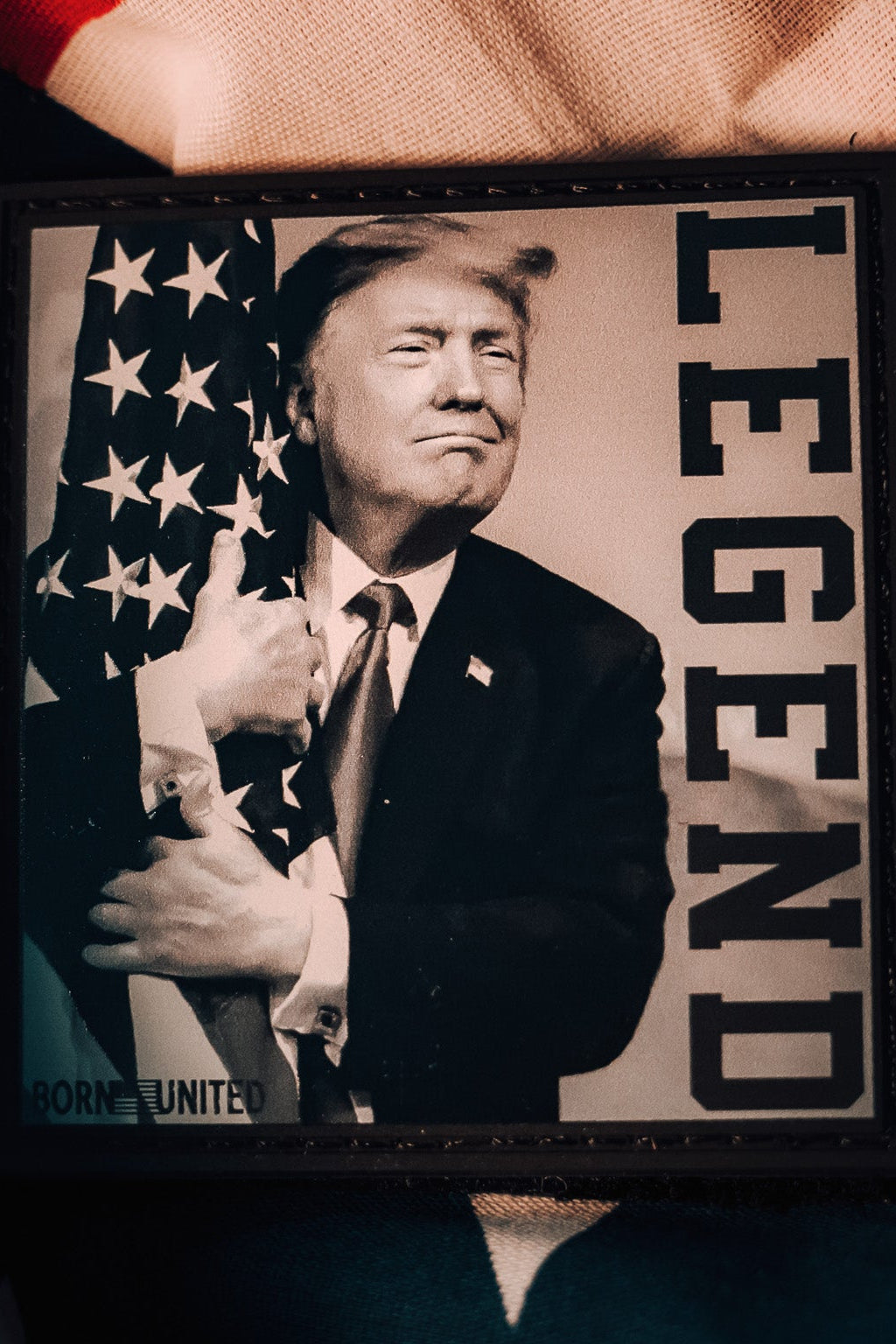 born united - legend trump patch