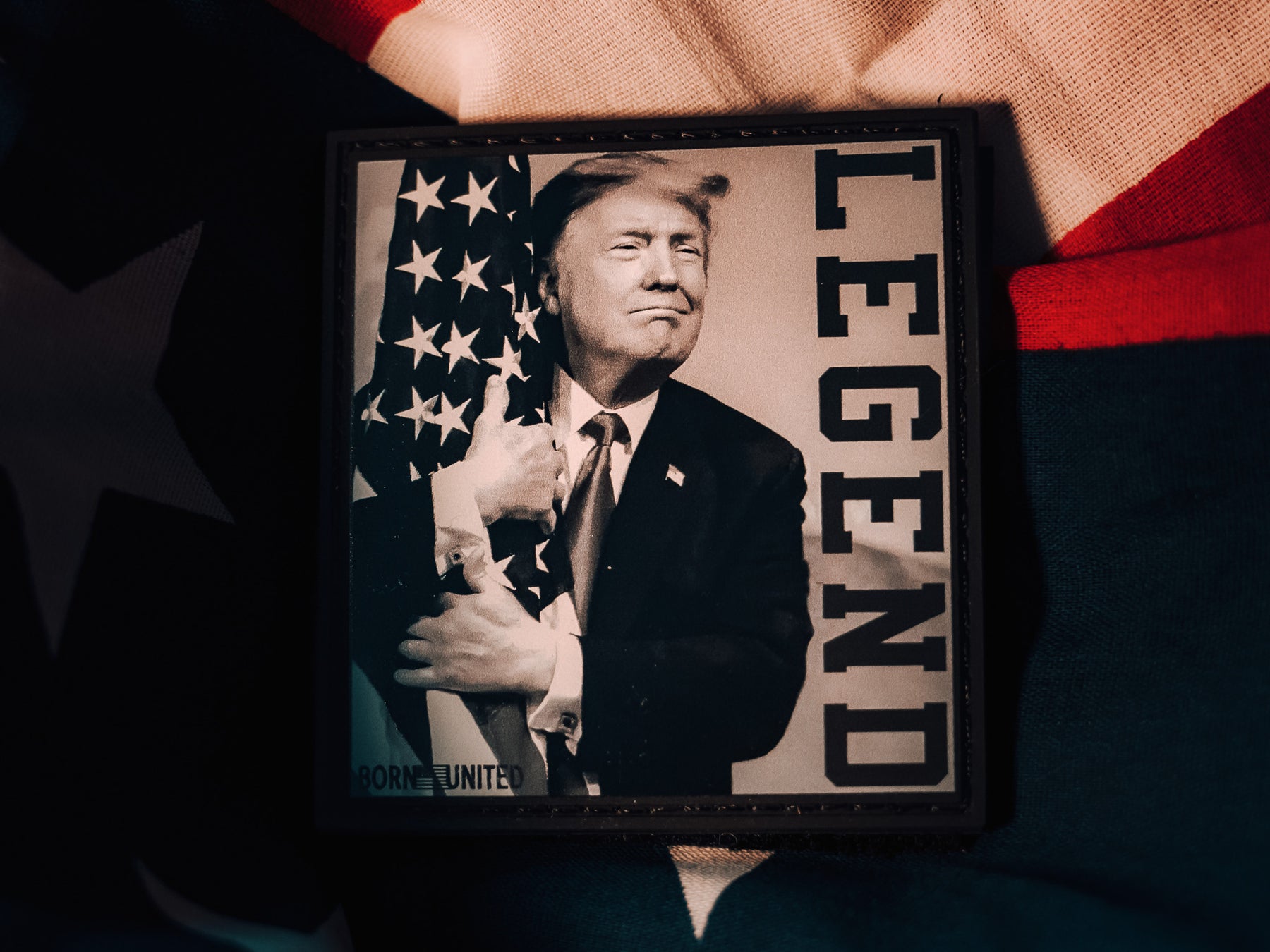 born united - legend trump patch