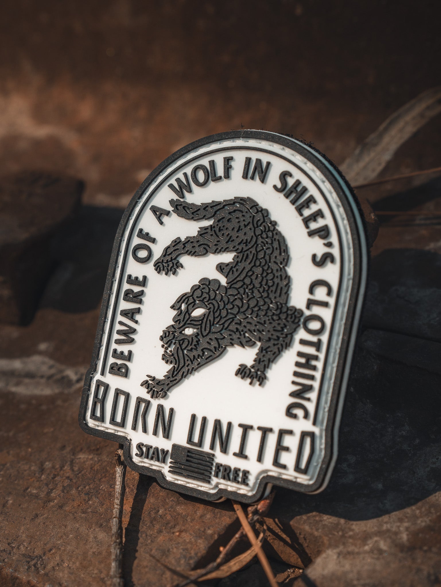 born united - beware wolf in sheep's clothing patch