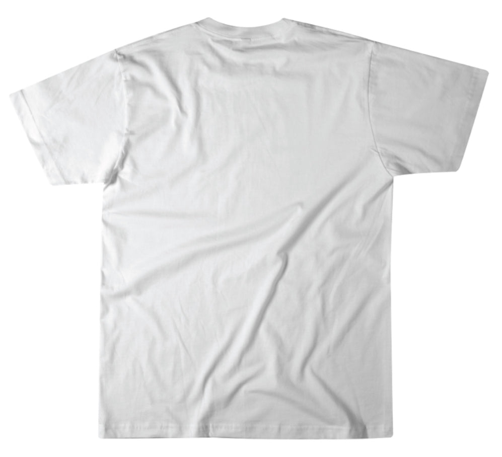 born united - bu basic white t-shirt
