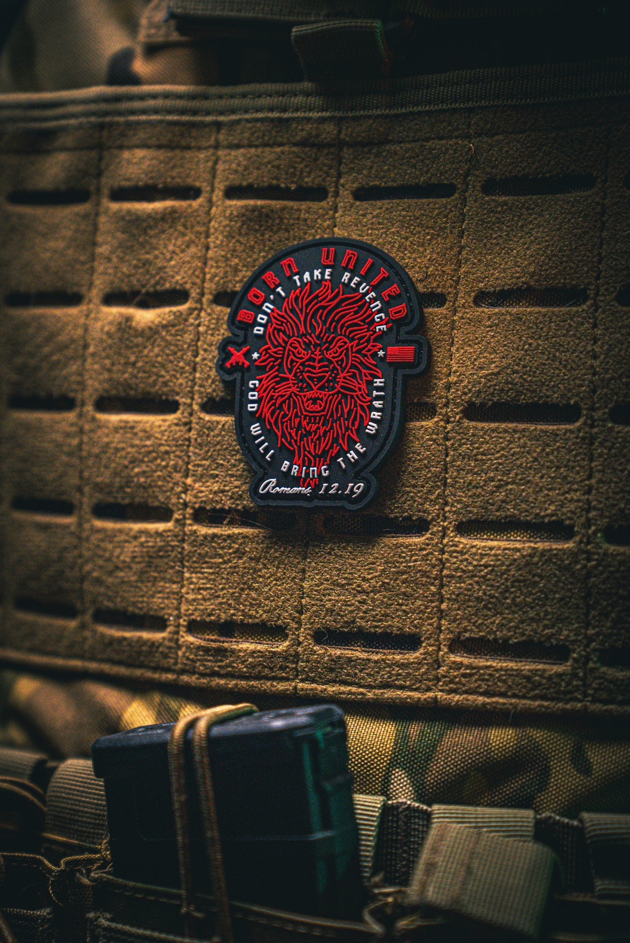 born united - revenge pvc patch