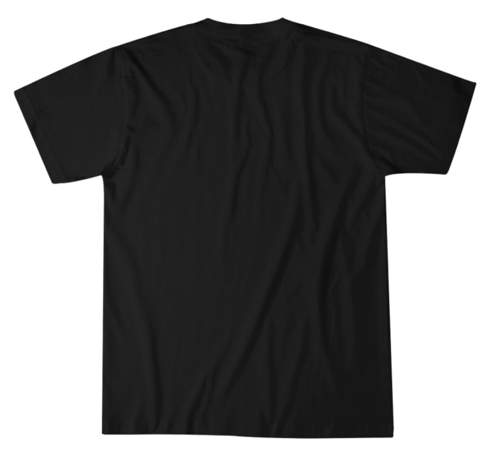 born united - bu basic black t-shirt