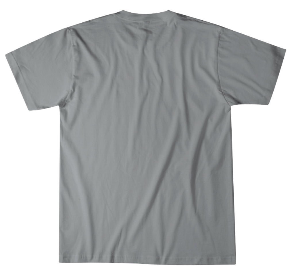 born united - bu basic silver grey t-shirt