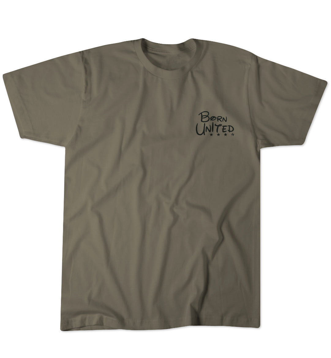 born united - triggered t-shirt front