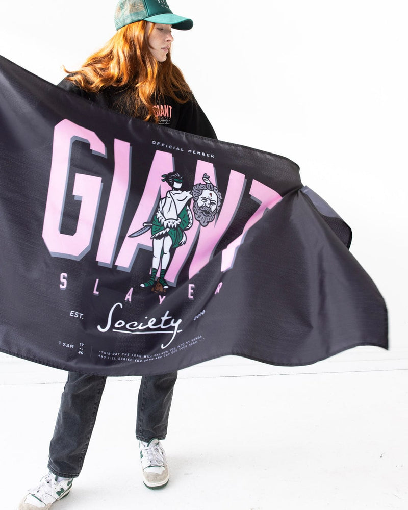 barnabas clothing - giant slayer banner