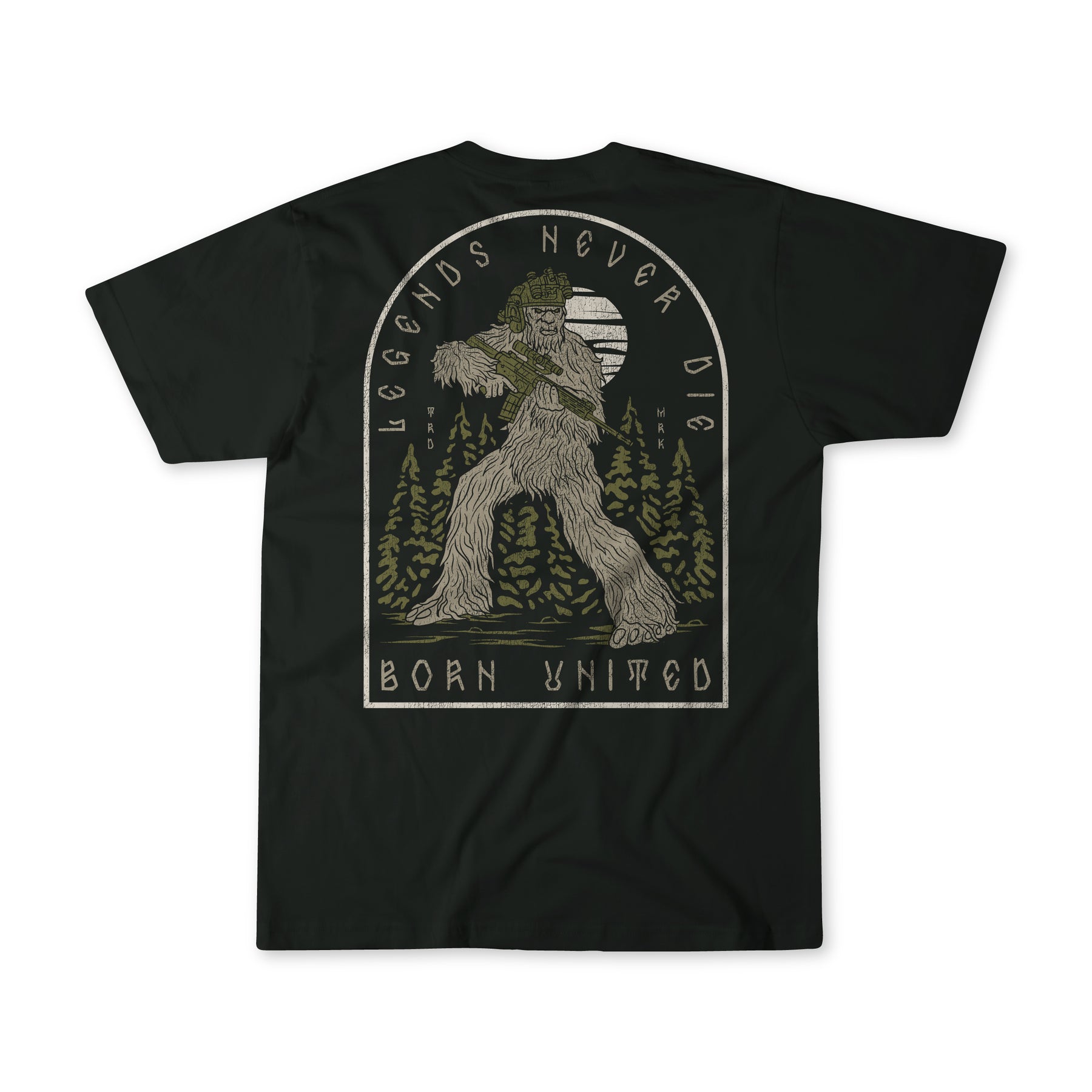 born united - legends never die t-shirt