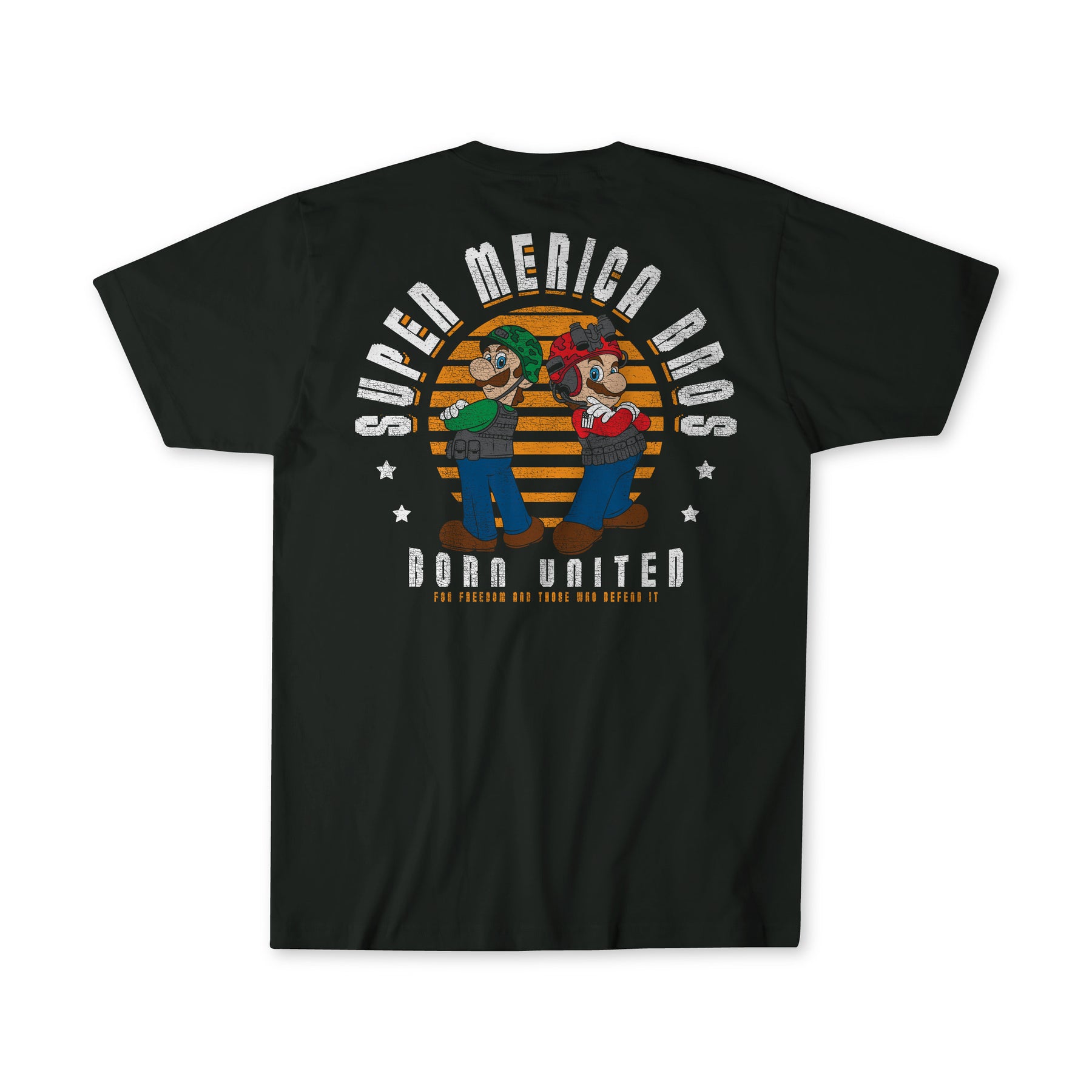 born united - youth super merica bros tee shirt