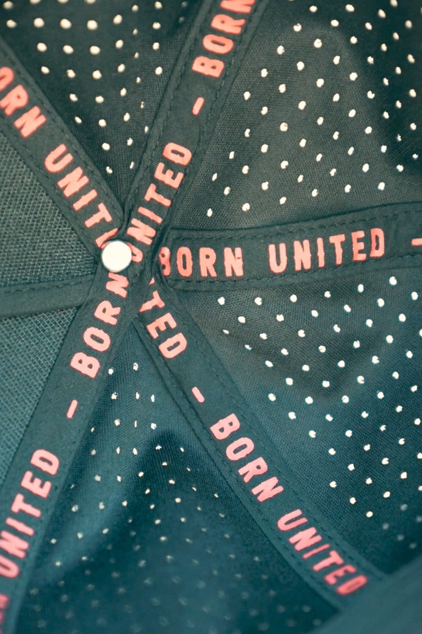 born united - trump 2024 logo taped snapback black