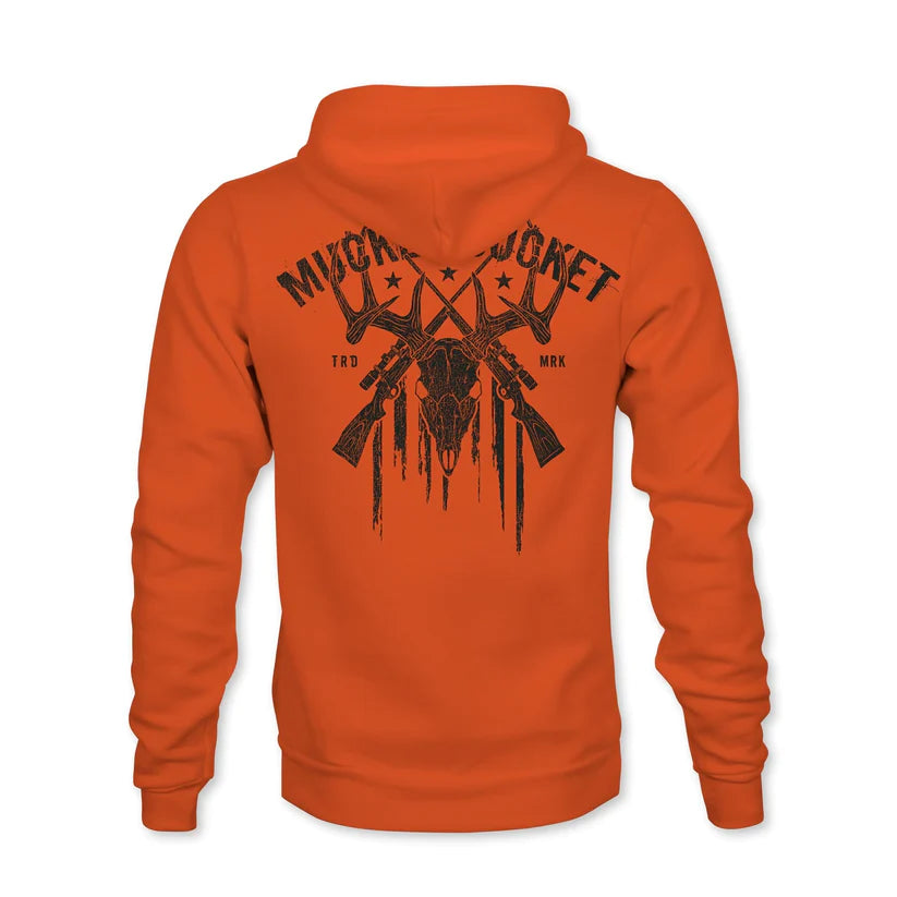 "Monster Buck" Hunter Orange Premium Hoodie