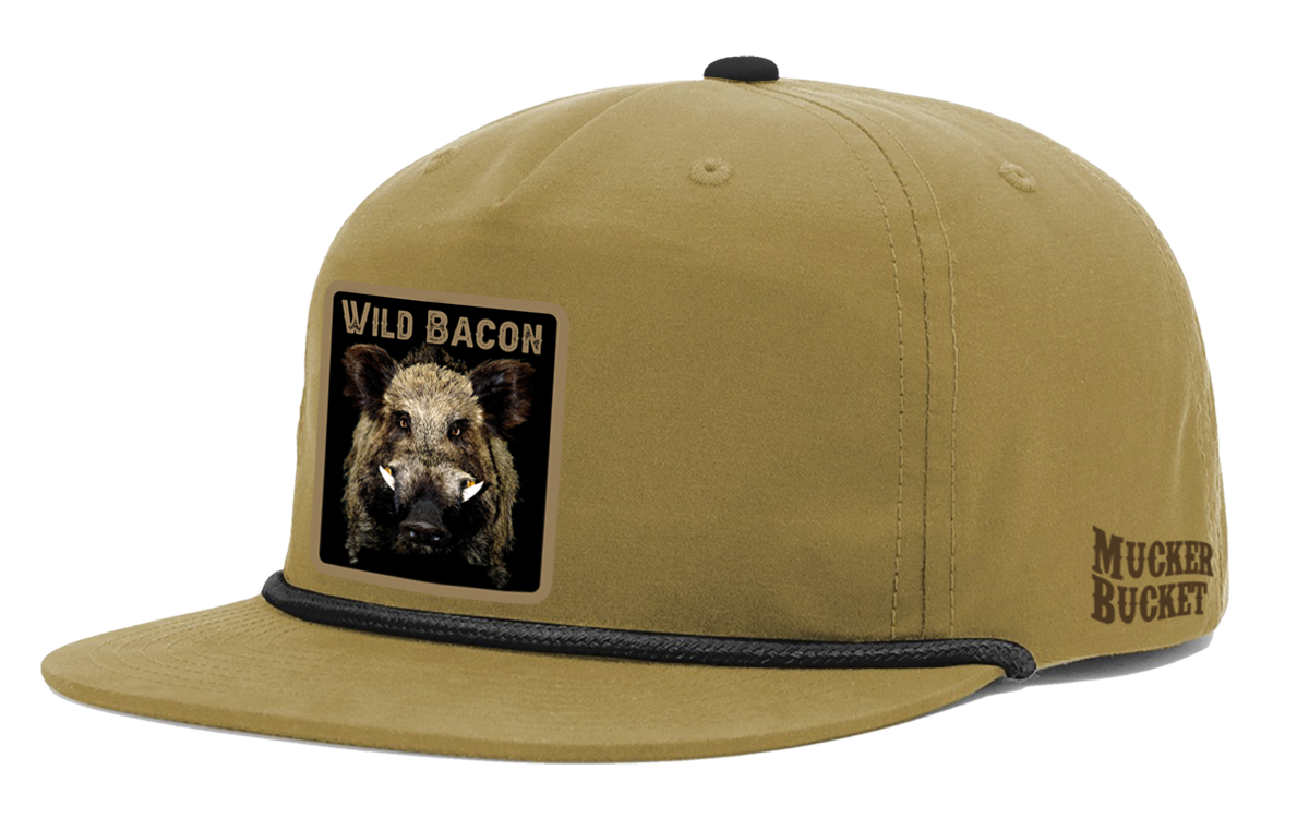 mucker bucket - wild bacon hog hat