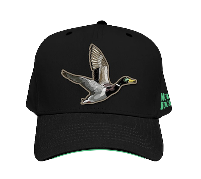 mucker bucket - black duck bucket hat