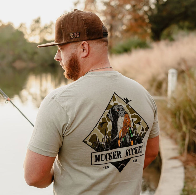mucker bucket - got one premium tee back on men's model