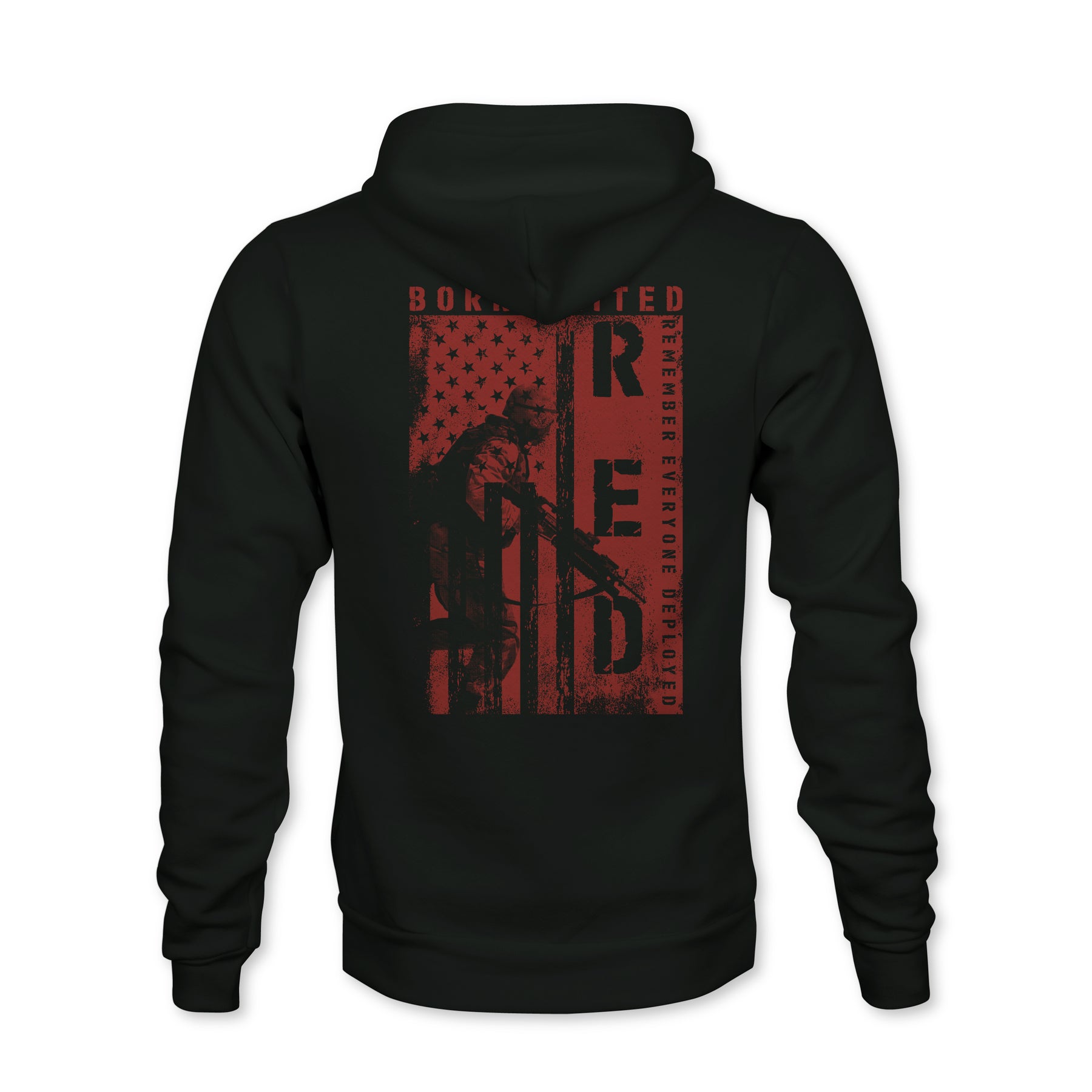 born united - r.e.d. friday hoodie