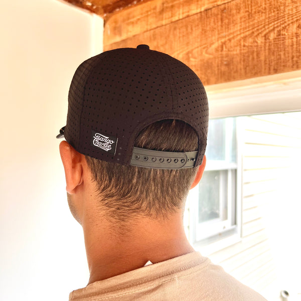 tango charlie - lift heavy pet dogs black perforated hat