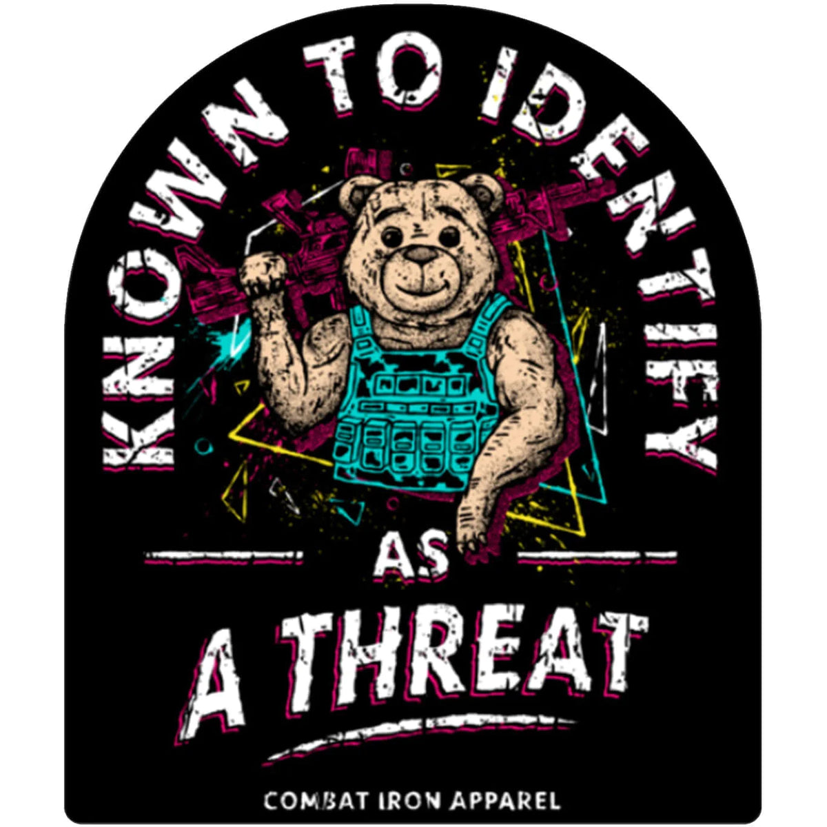 Known To Identify As A Threat Decal