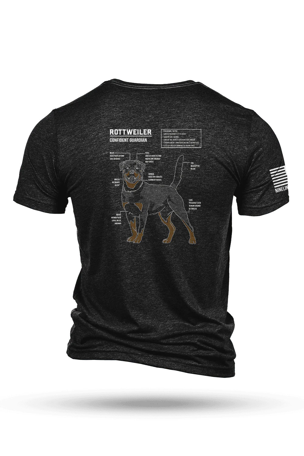 【安く購入】Rottweiler Tシャツ 3枚セット　L トップス