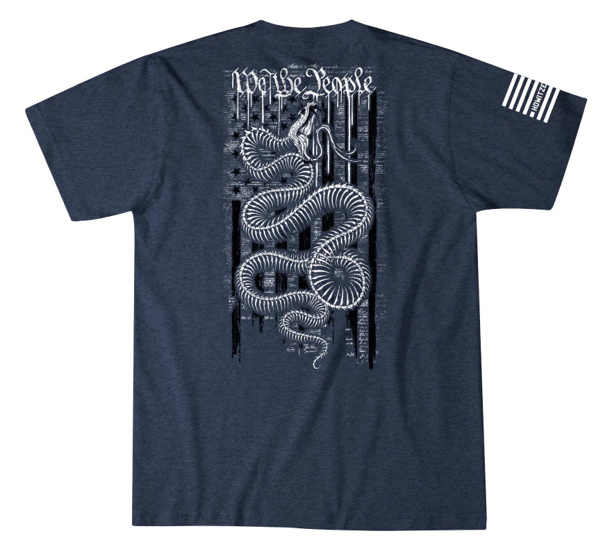 People Slither S/S Tee - Indigo Black Heather