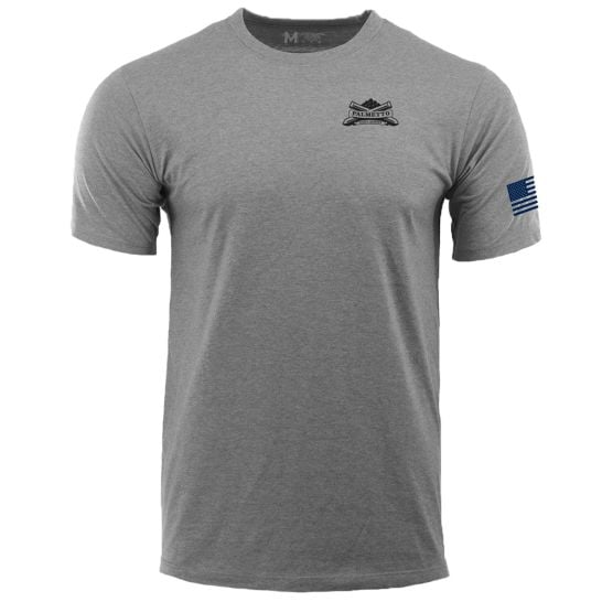Palmetto State Armory - psa flag jakl t-shirt heather gray front