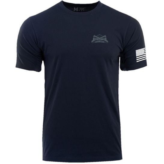 palmetto state armory - psa "loud freedom" t-shirt navy front