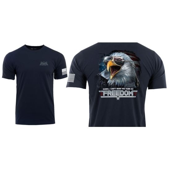 palmetto state armory - psa "loud freedom" t-shirt navy