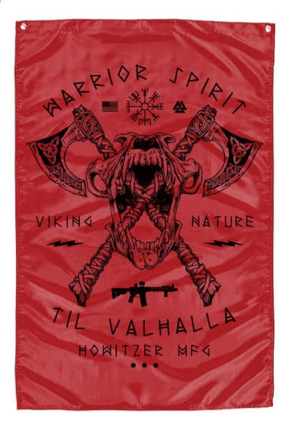 Warrior Spirit Banner- Red