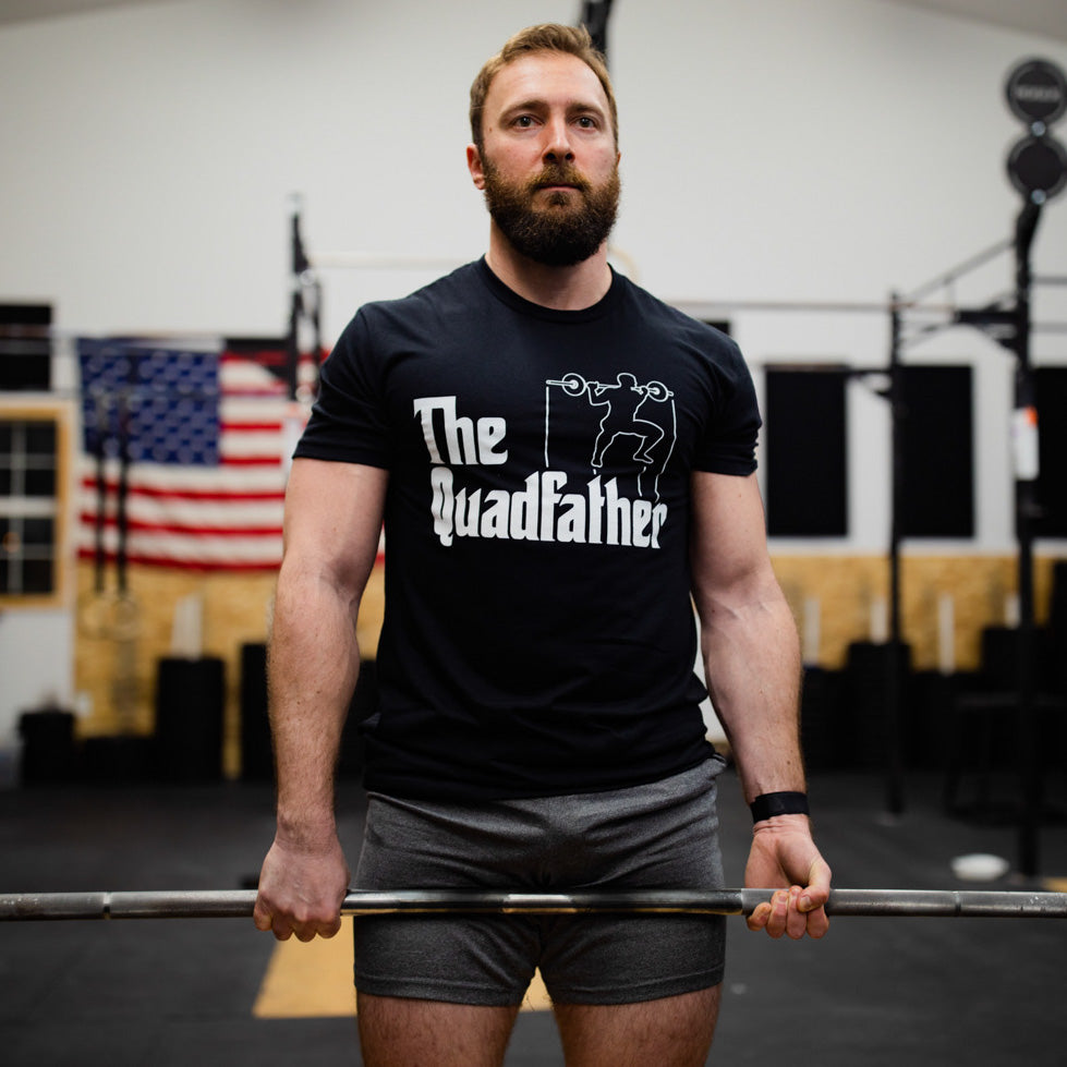 tango charlie - men's the quadfather tee shirt