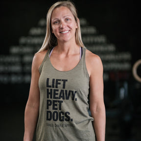 Lift Heavy, Pet Dogs Women's Tank