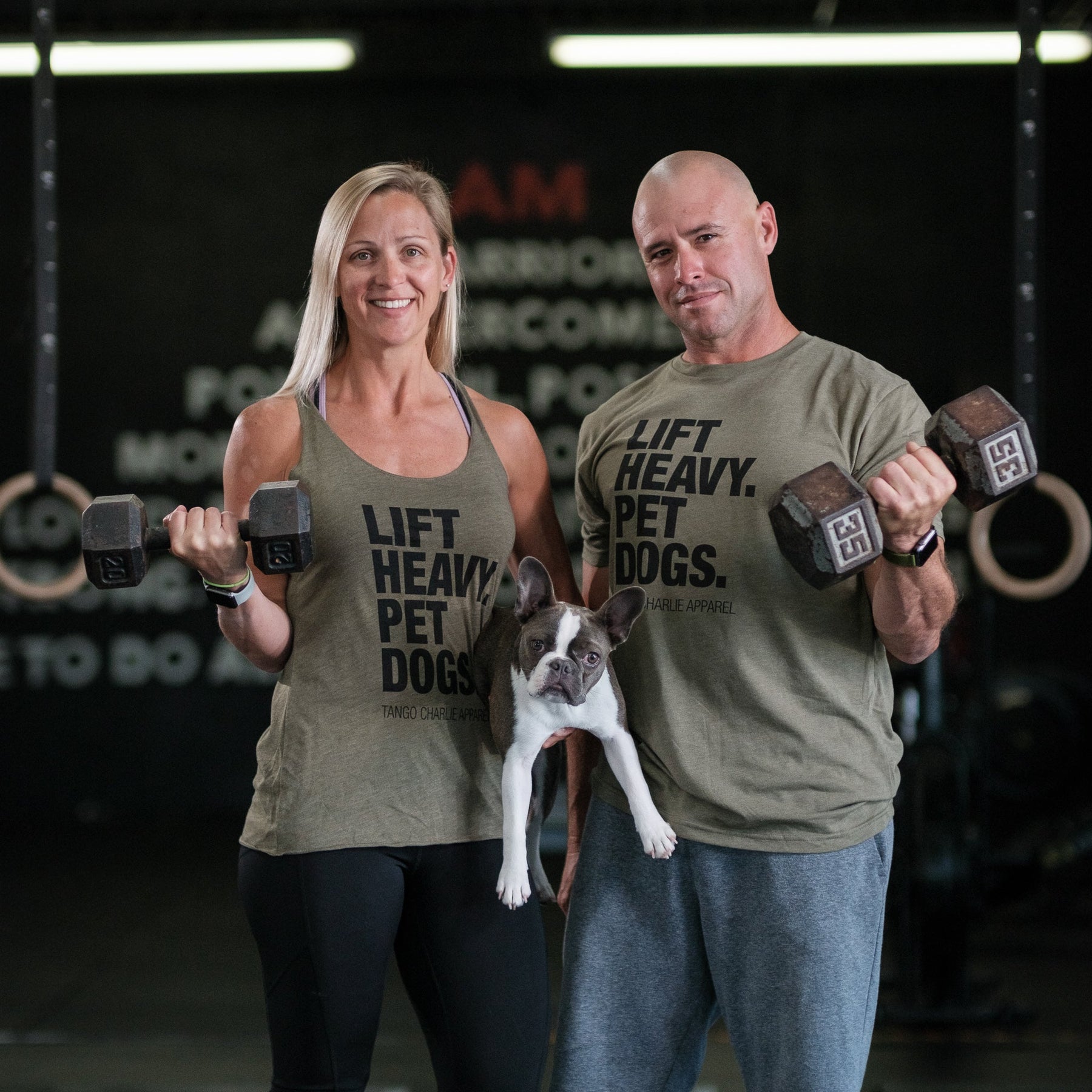 Lift Heavy. Pet Dogs. T-Shirt