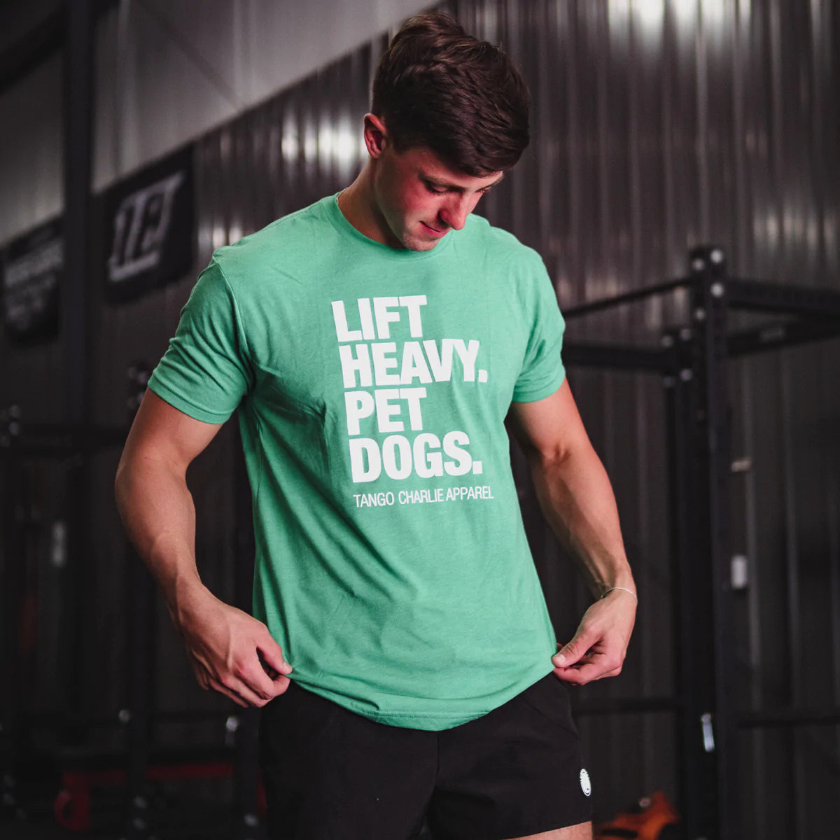 Lift Heavy Pet Dogs Tee Envy