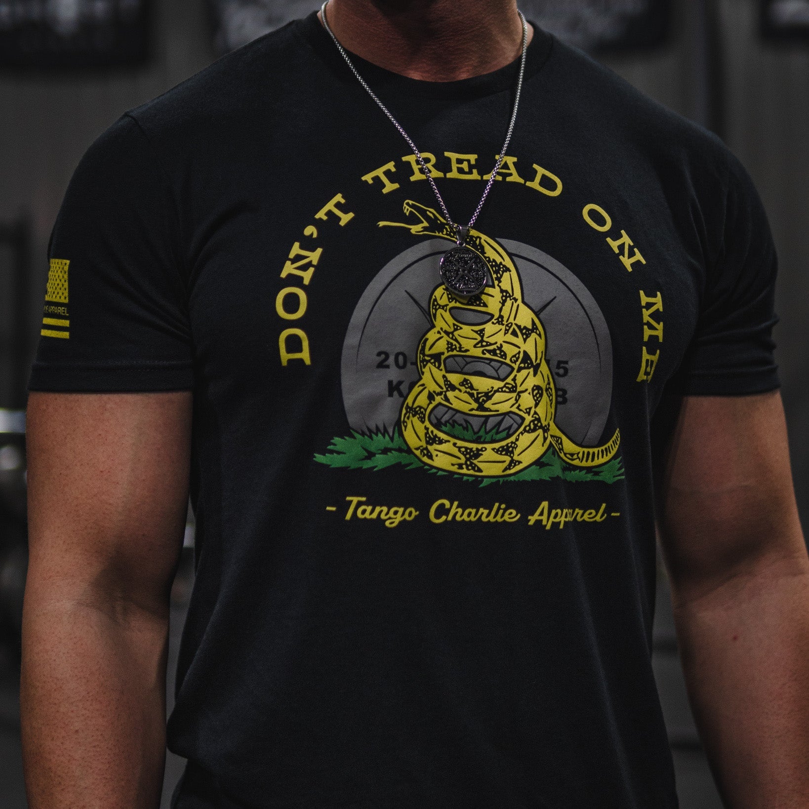 tango charlie - don't tread on me tee