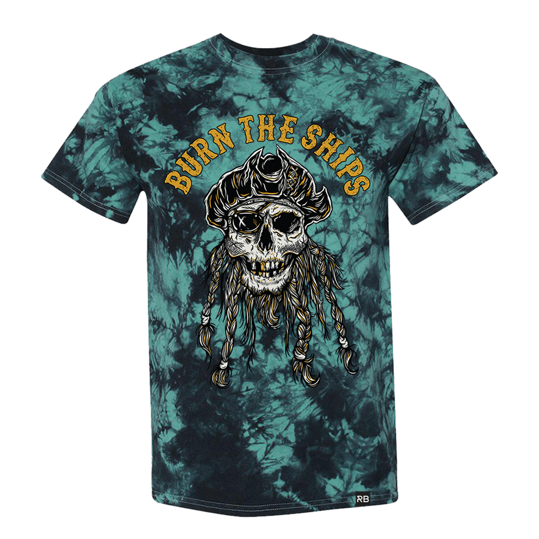 Burn The Ships Tie Dye Tee