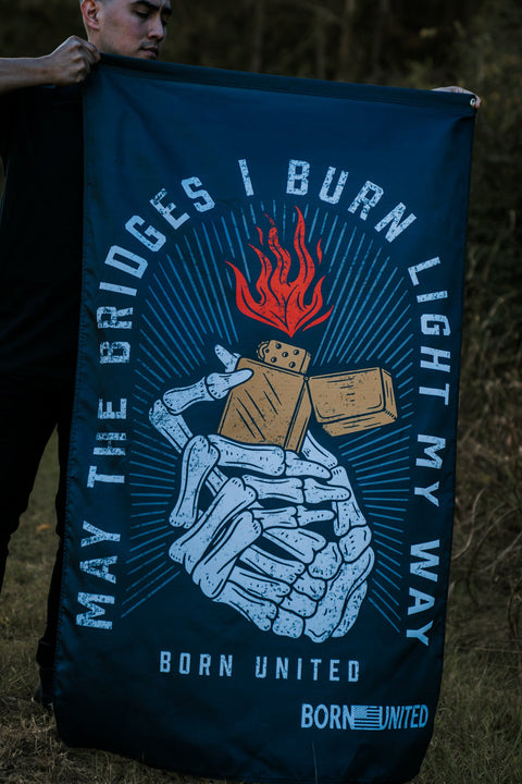 Burning Bridges Flag