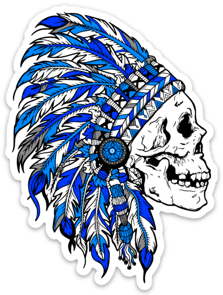 Trustless Chief - Blue Sticker