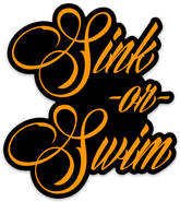Sink or Swim Sticker