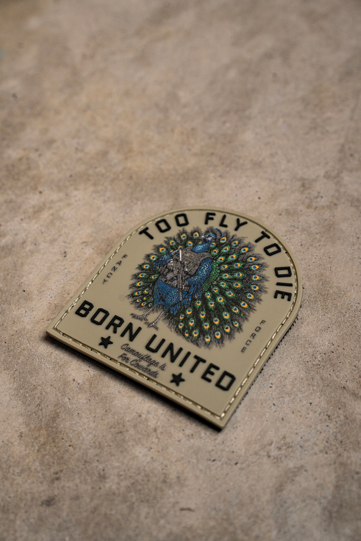Too Fly To Die PVC Patch