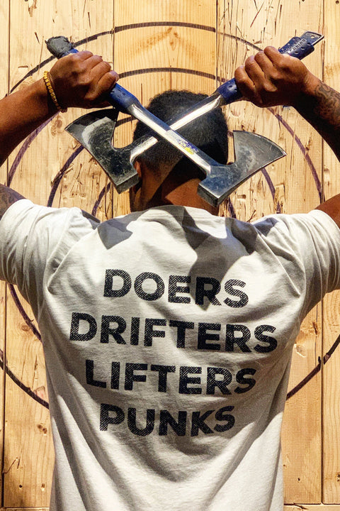 "Doers Drifters Lifters Punks" - Unisex Tee