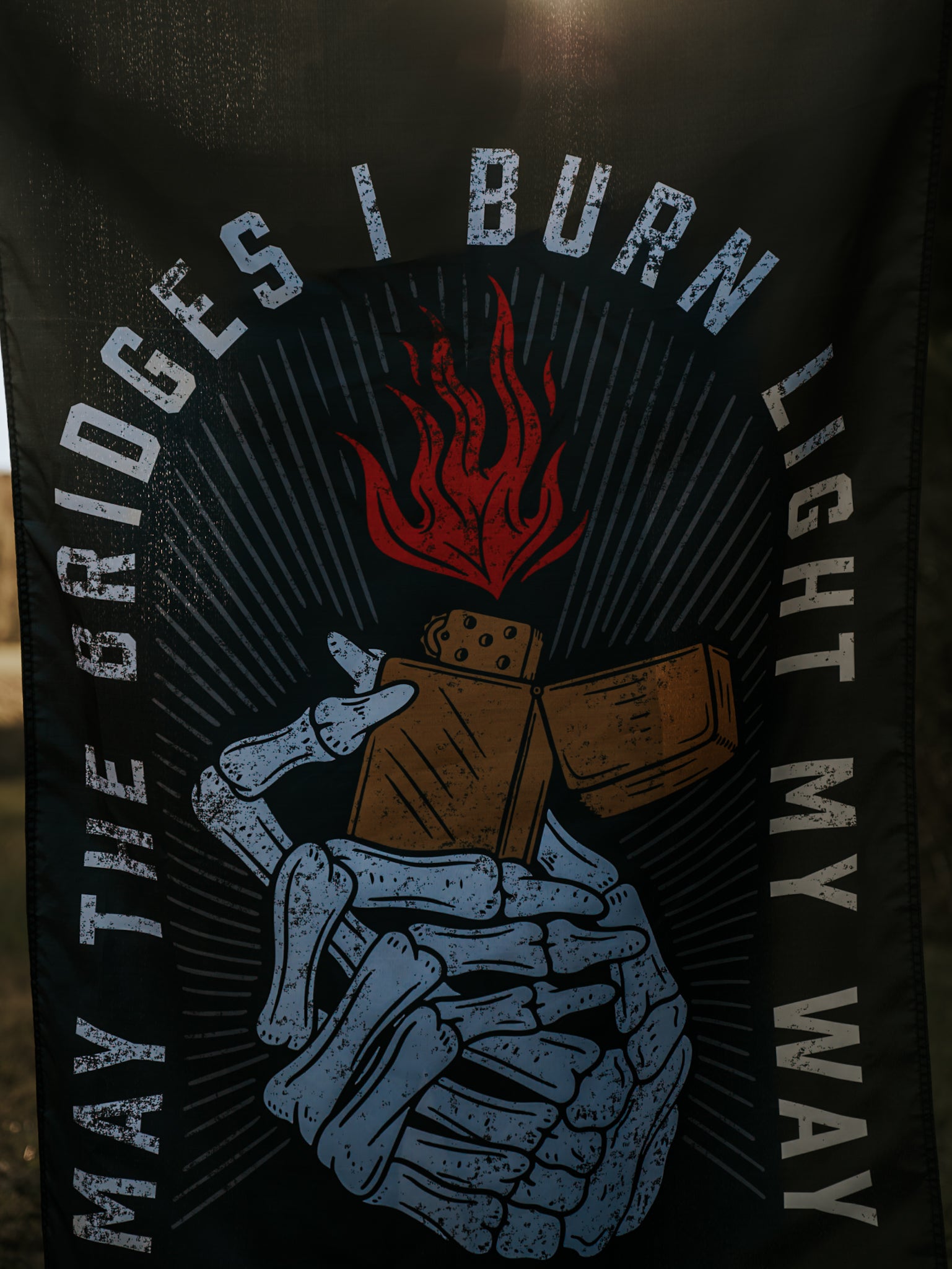 born united - burning bridges banner