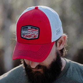 grunt style - patriotic american flag  snapback cap