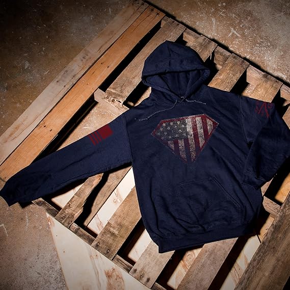 grunt style - super patriot hooded sweatshirt