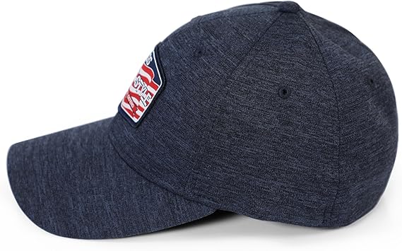 grunt style - old glory stretch fit hat side profile