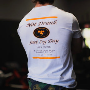 tango charlie - just leg day t-shirt back