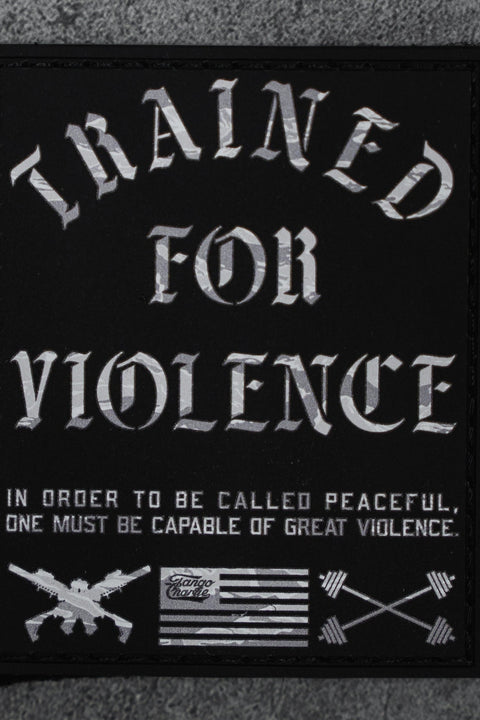 Trained For Violence - Patch