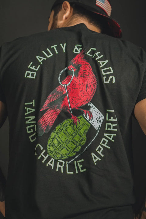 Beauty and Chaos 2.0 - Black Tee