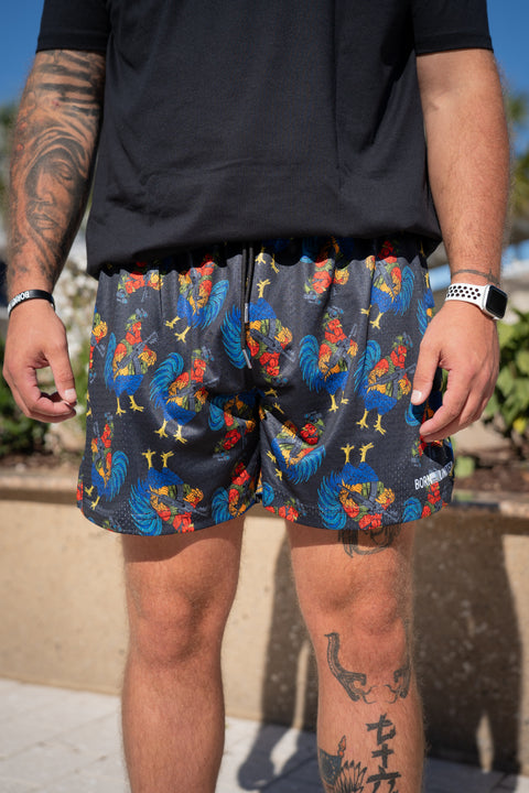 Men's Mesh Lifestyle Shorts | 5.5"- Battle Bird