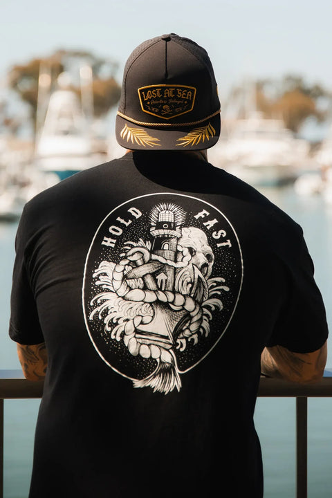 Hold Fast T-Shirt- Black