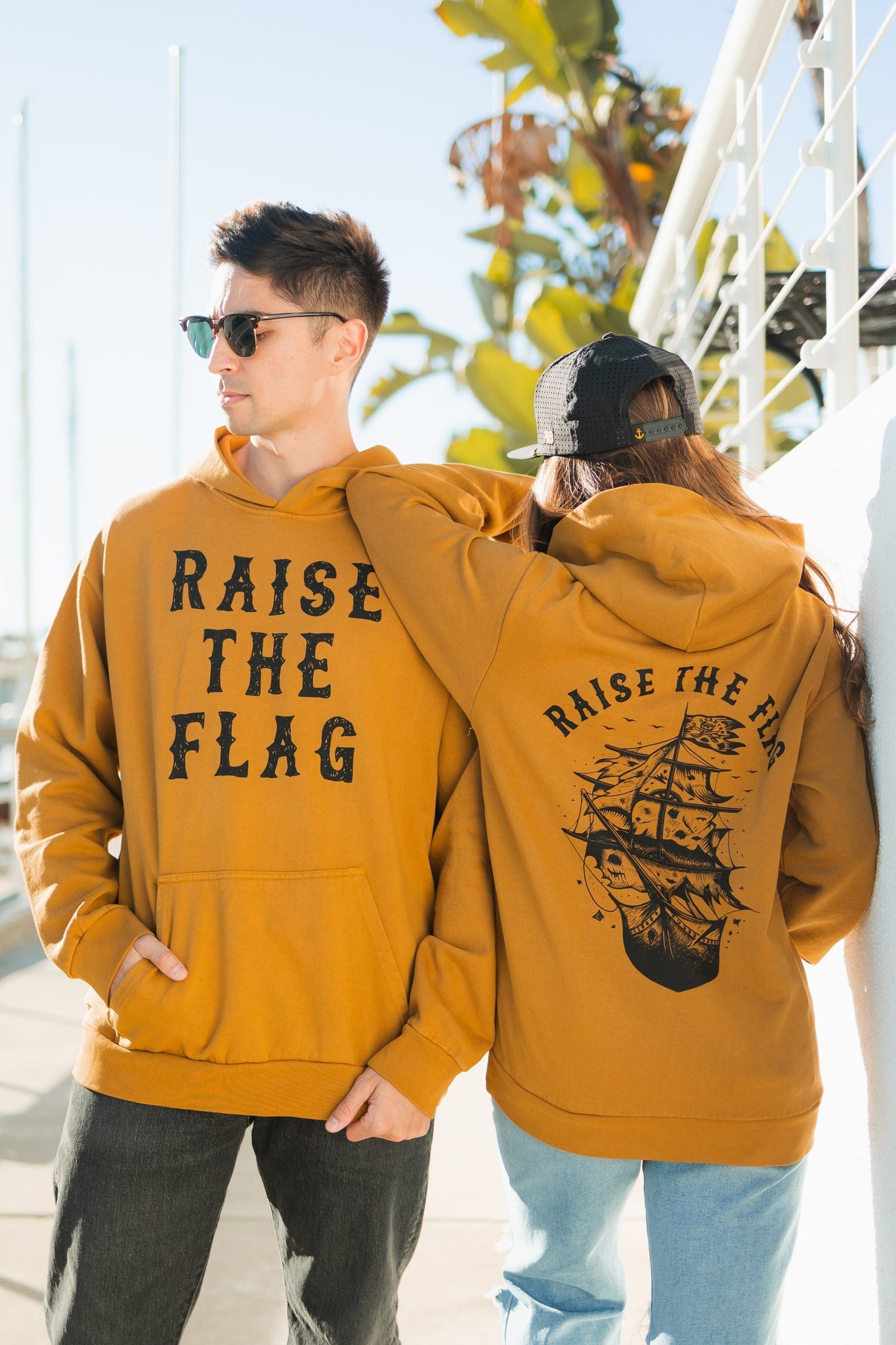 relentless betrayal - unisex raise the flag premium toast hoodie